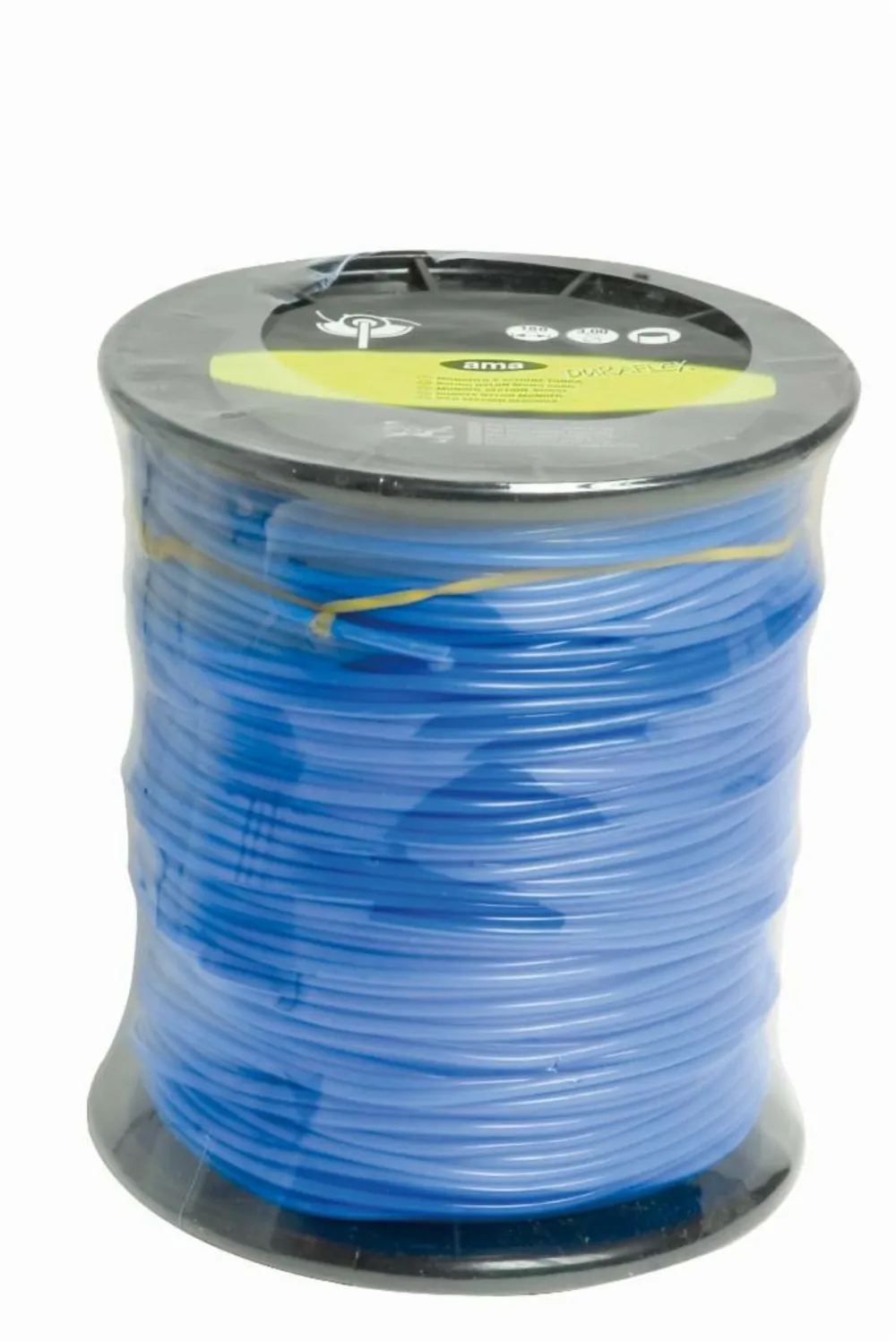 Fil de débroussailleuse - fil nylon de coupe  - monofil section ronde ø 3.2mm x 150 mètres - bobine - "duraflex"